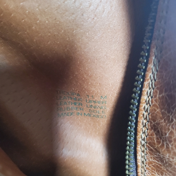 Steve Madden Leather Lace up Ankle Boots Size 11 - Picture 6 of 6